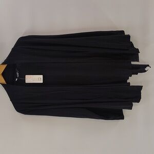 Acevog Women's Cardigan Black Medium NWT